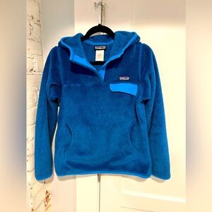 Patagonia Women’s Re-Tool Hoody quarter snap pullover, size M